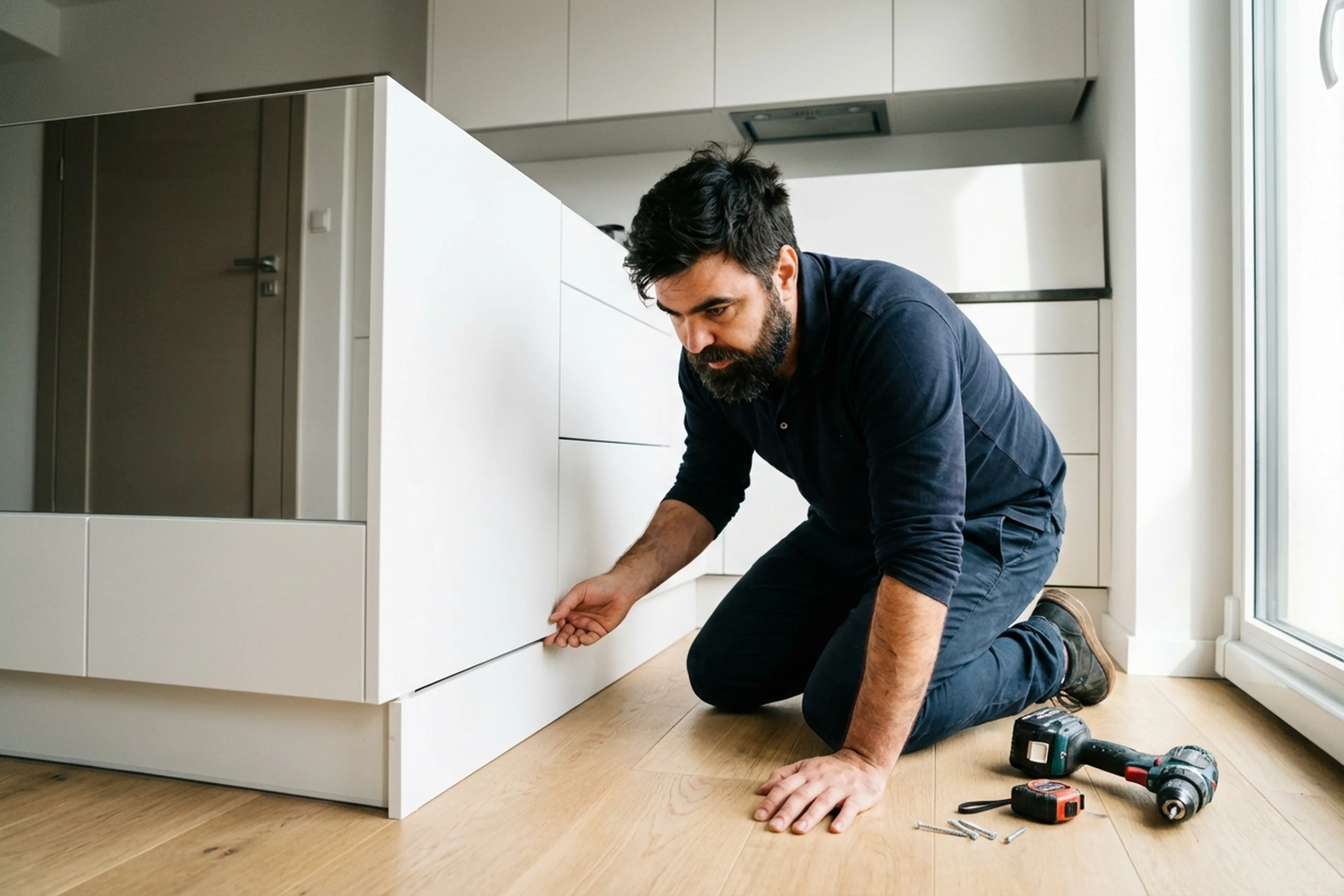 Kitchen Plinth Installation in Warsaw: how it looks afterwards