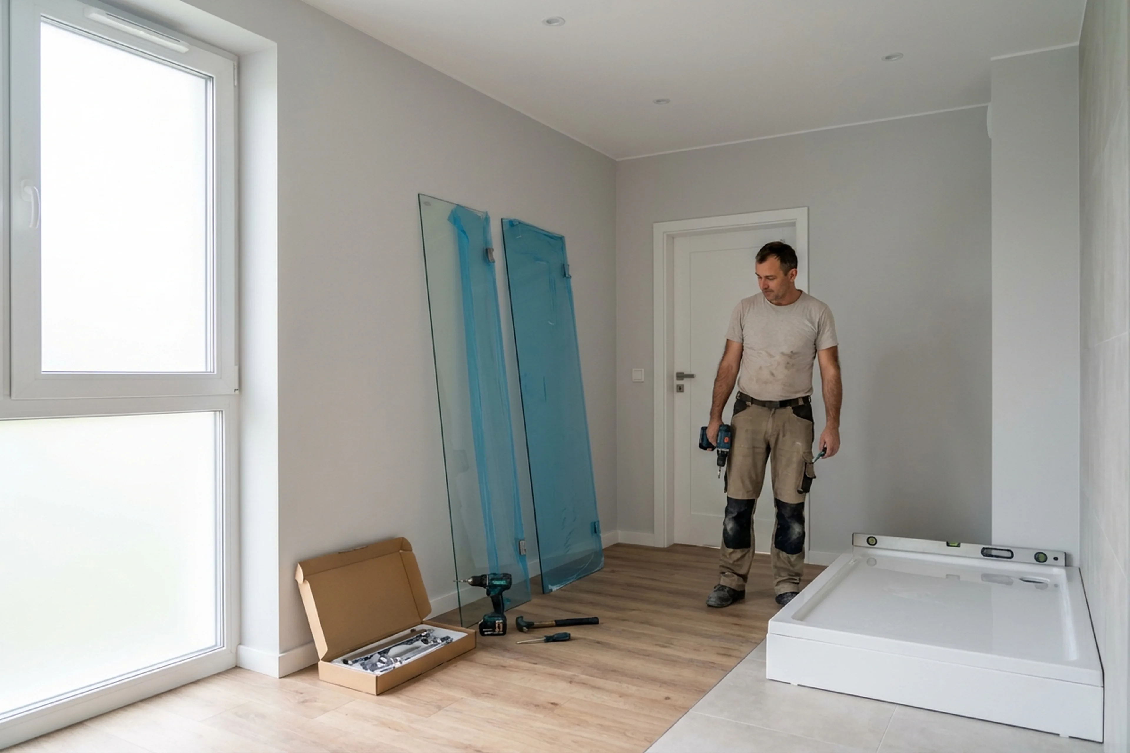 Shower Cabin Installation in Warsaw, what to prepare beforehand
