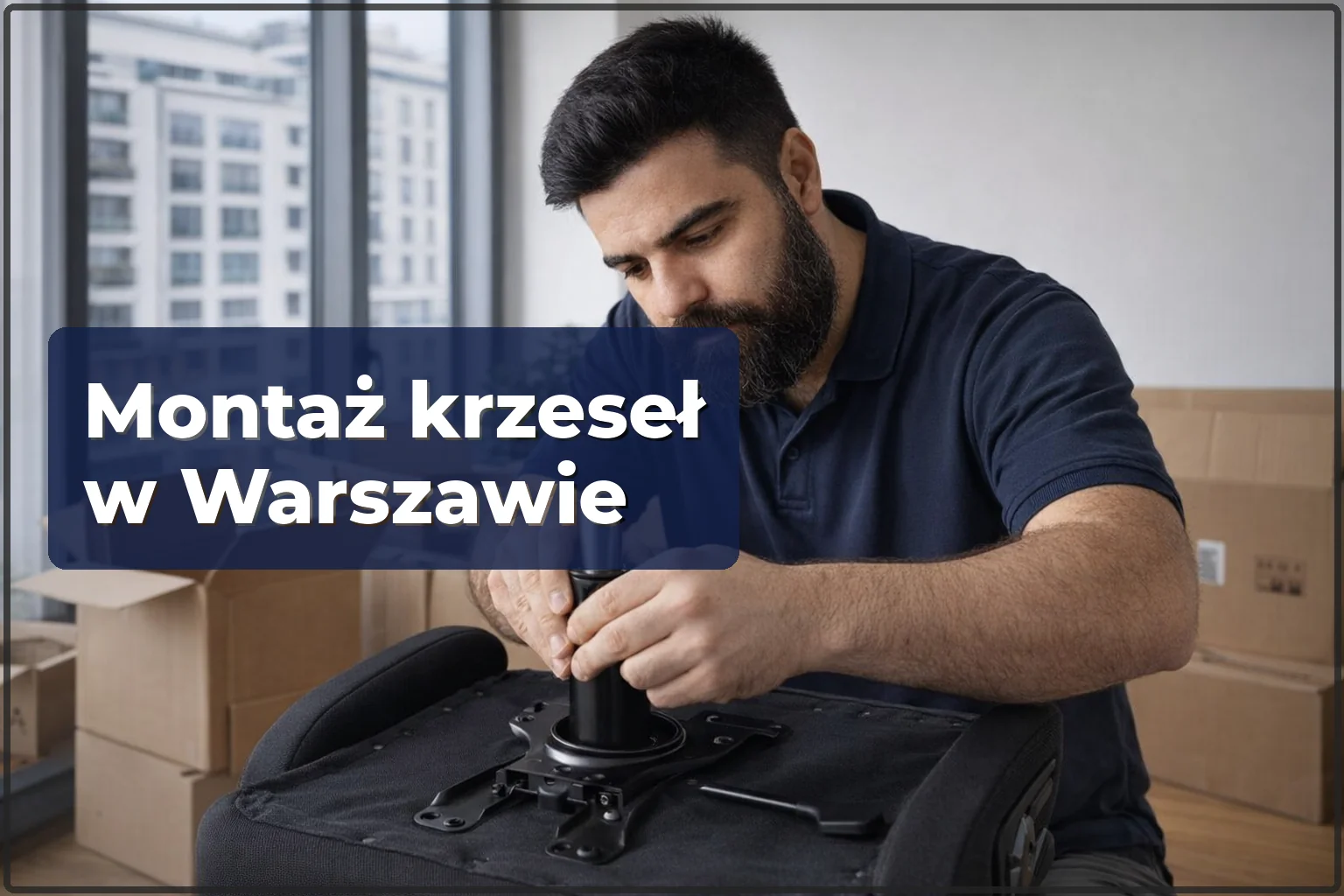 Montaż krzeseł w Warszawie: biurowe, barowe, jadalniane, IKEA