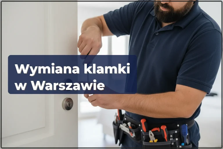 Wymiana klamki w drzwiach w Warszawie — dobór i montaż w jednej wizycie