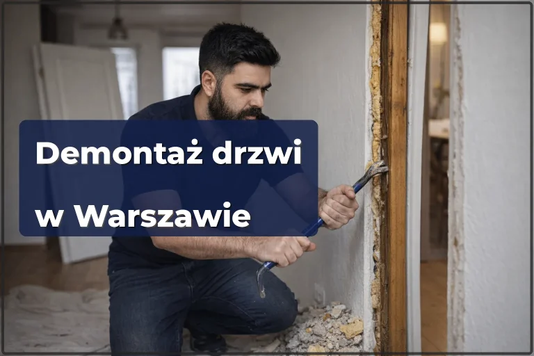 Demontaż drzwi w Warszawie — szybko i bez uszkodzeń