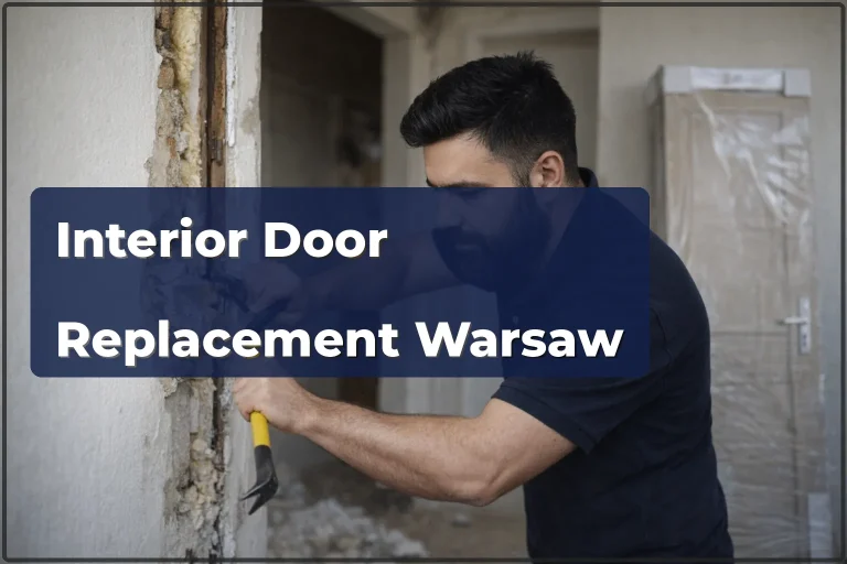 Interior Door Replacement in Warsaw — Old Door Removal and New Door Fitting