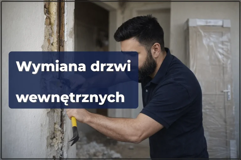 Wymiana drzwi wewnętrznych w Warszawie — demontaż starych i montaż nowych
