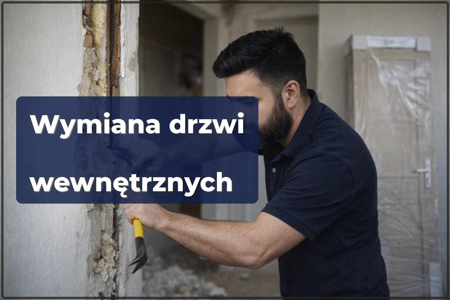 Wymiana drzwi wewnętrznych w Warszawie: demontaż i montaż
