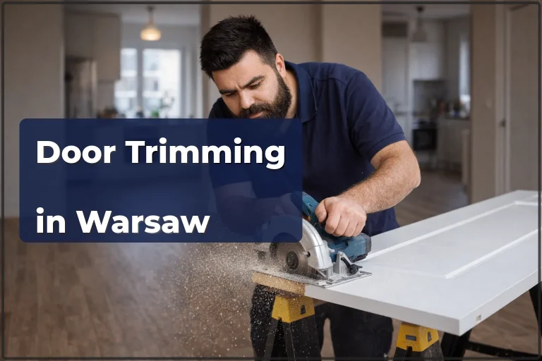Door Trimming in Warsaw — Fit Your Doors to the New Floor