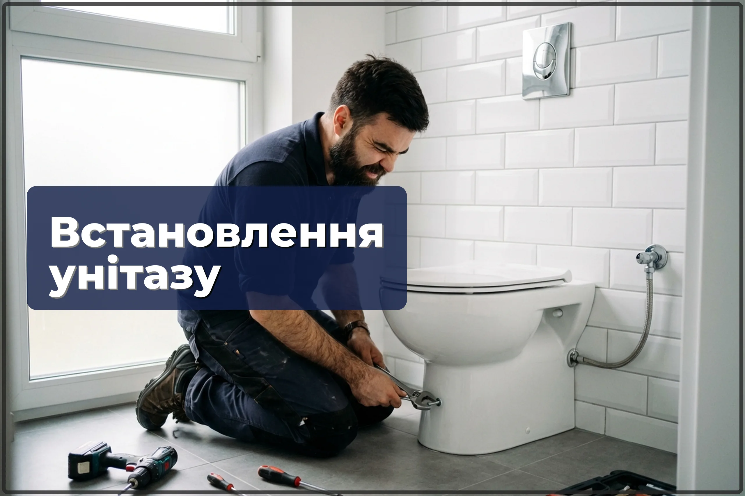Встановлення підлогового унітазу у Варшаві — надійний монтаж з підключенням — HandyMan24 Варшава