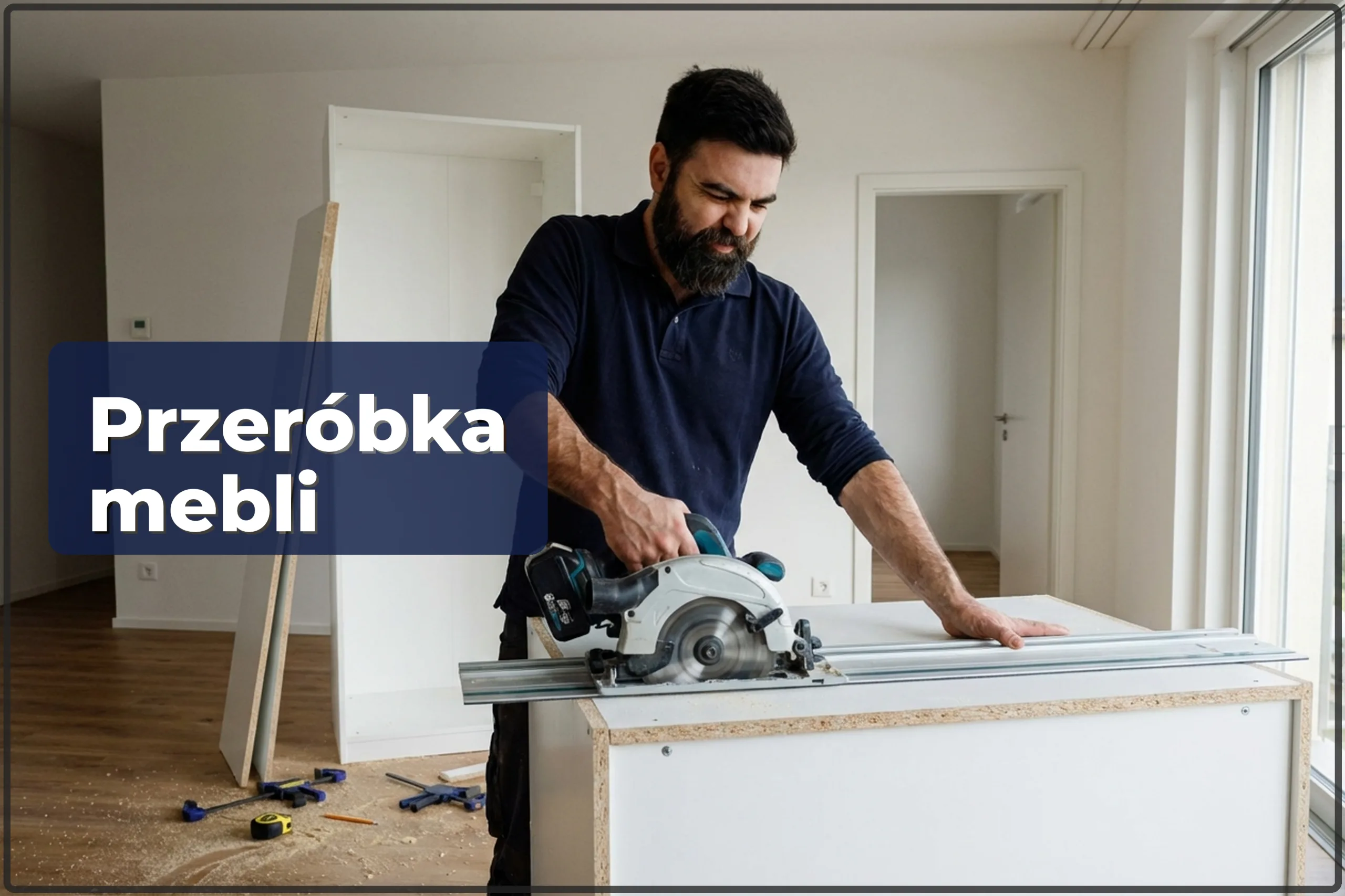 Przeróbka mebli w Warszawie — dopasowanie, skrócenie, zabudowa wnęki — HandyMan24 Warszawa