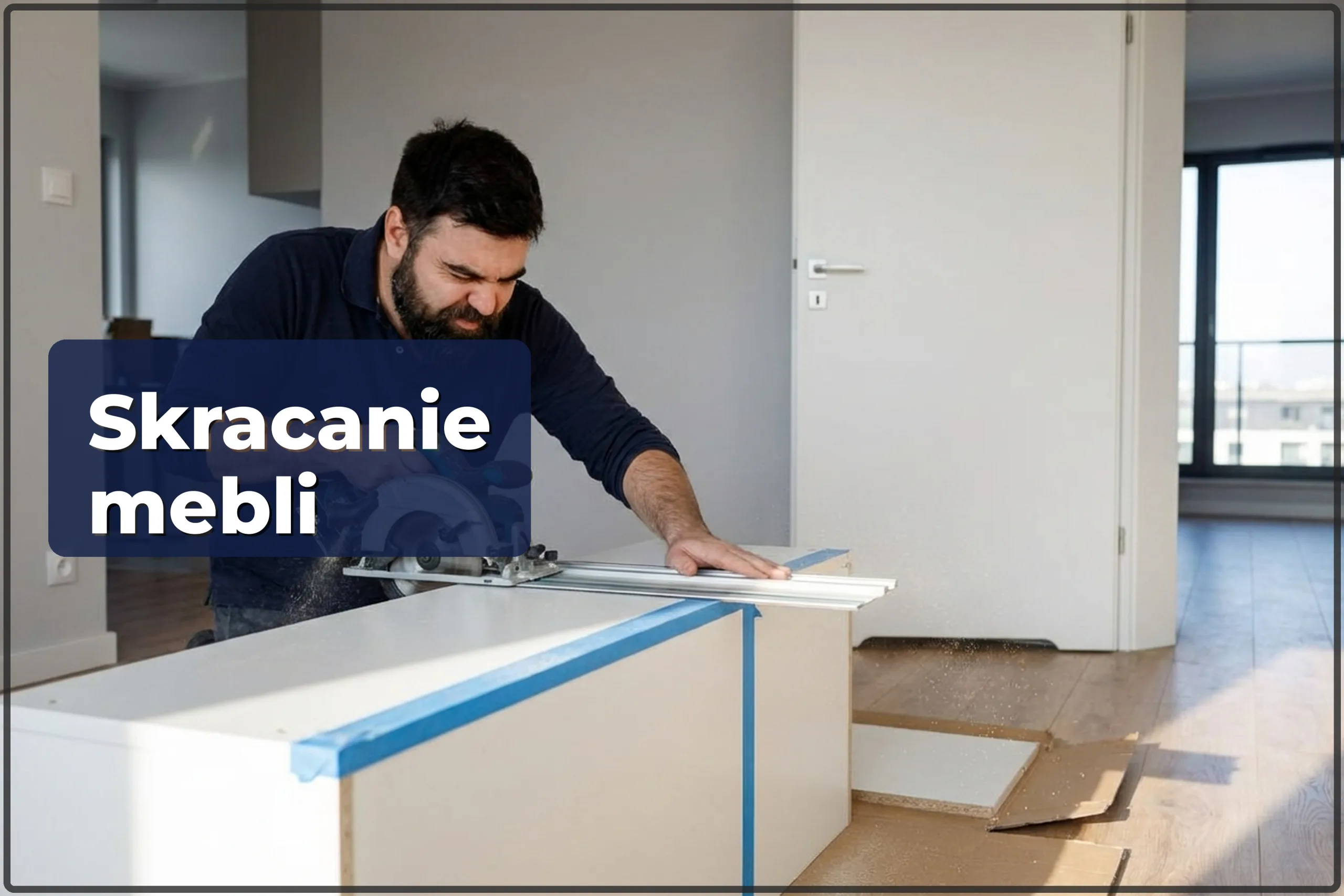 Skracanie mebli w Warszawie — przycinanie na wymiar bez wymiany — HandyMan24 Warszawa