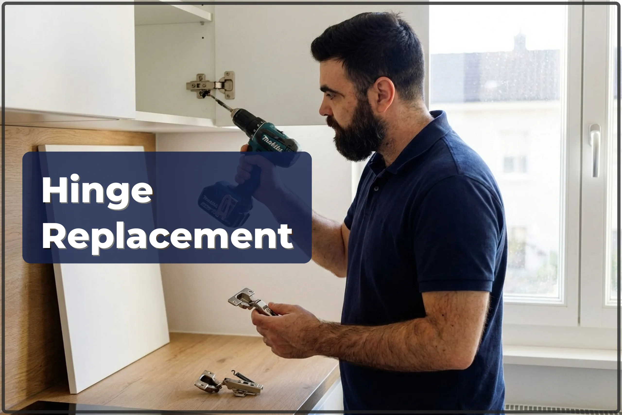 Furniture Hinge Replacement in Warsaw — We Select and Install in One Visit — HandyMan24 Warsaw
