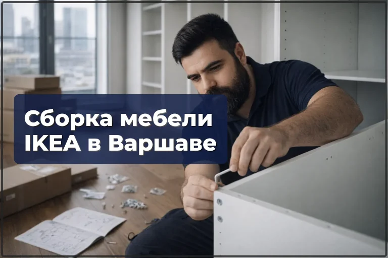 Сборка мебели IKEA в Варшаве — быстро, аккуратно, без нервов