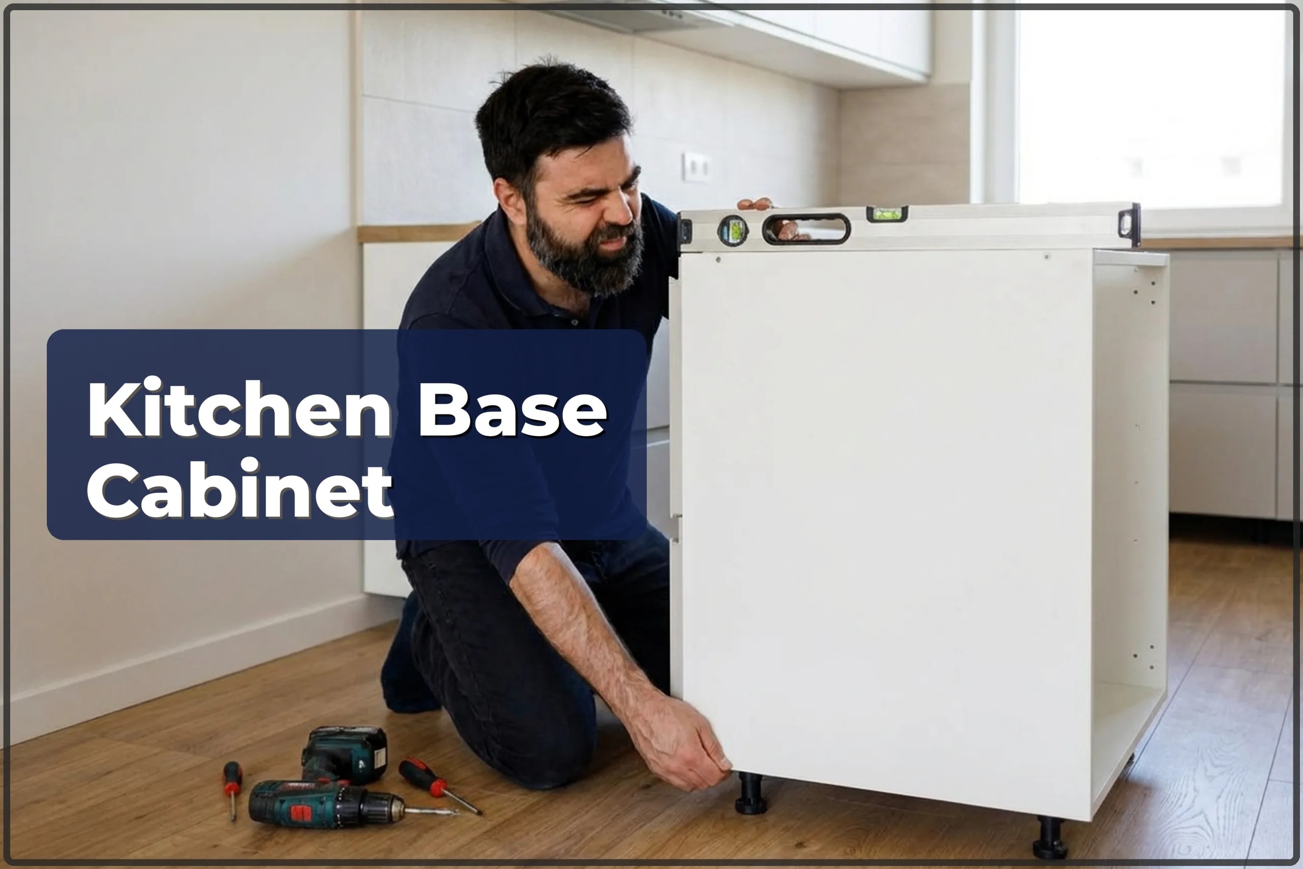 Kitchen Base Cabinet Installation in Warsaw — HandyMan24 Warsaw