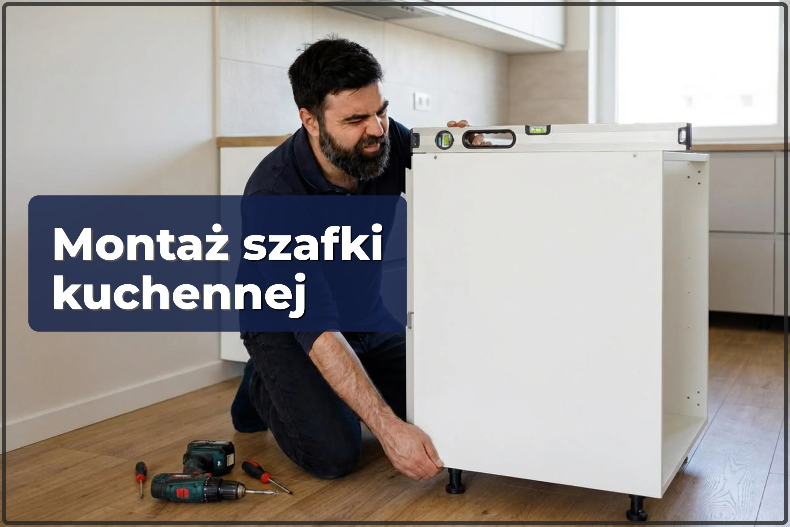 Montaz szafki kuchennej dolnej w Warszawie — HandyMan24 Warszawa