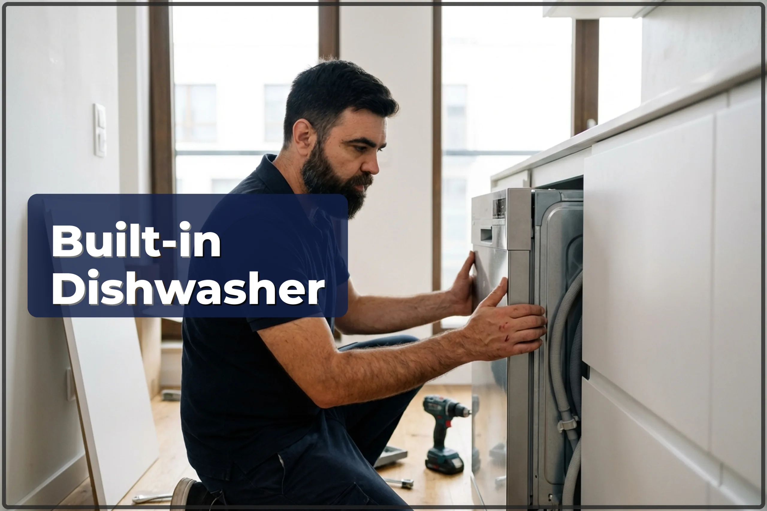 Built-in Dishwasher Connection in Warsaw — HandyMan24 Warsaw
