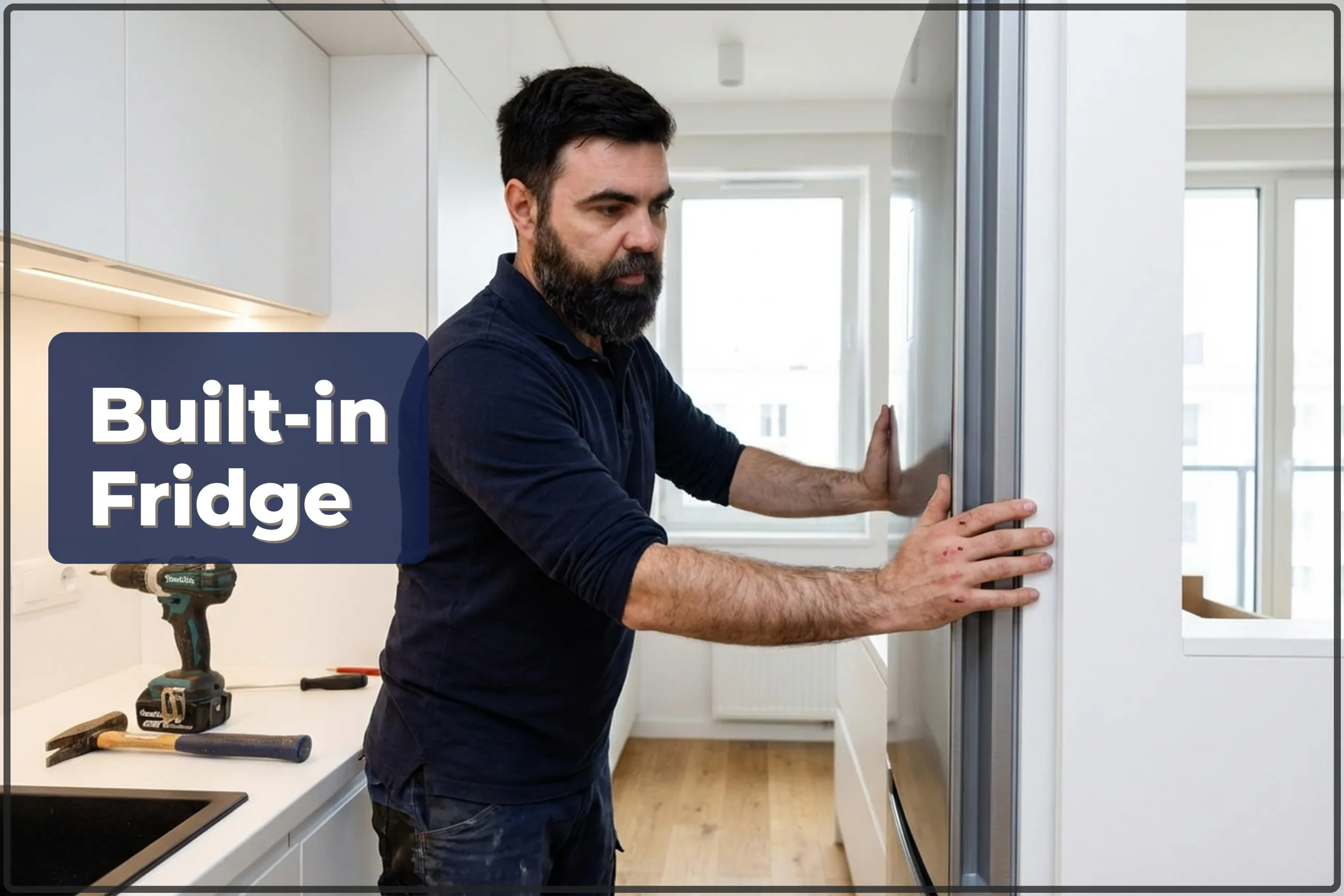 Built-in Fridge Connection in Warsaw — HandyMan24 Warsaw
