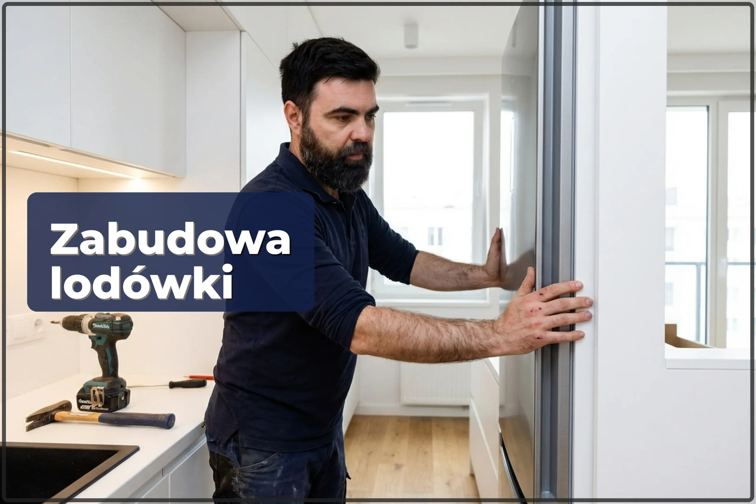 Podłączenie lodówki do zabudowy w Warszawie — HandyMan24 Warszawa