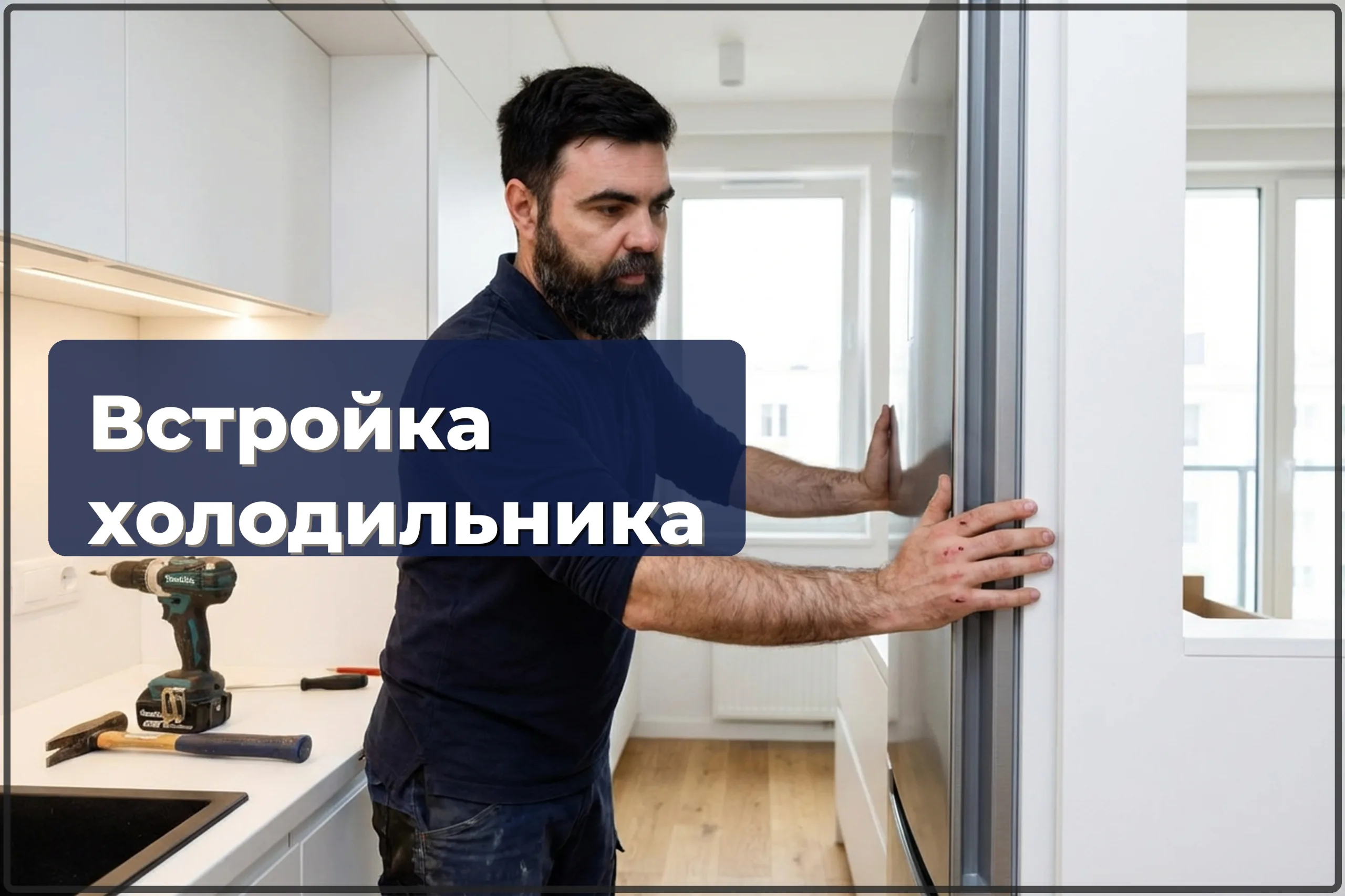 Подключение встроенного холодильника в Варшаве — HandyMan24 Варшава