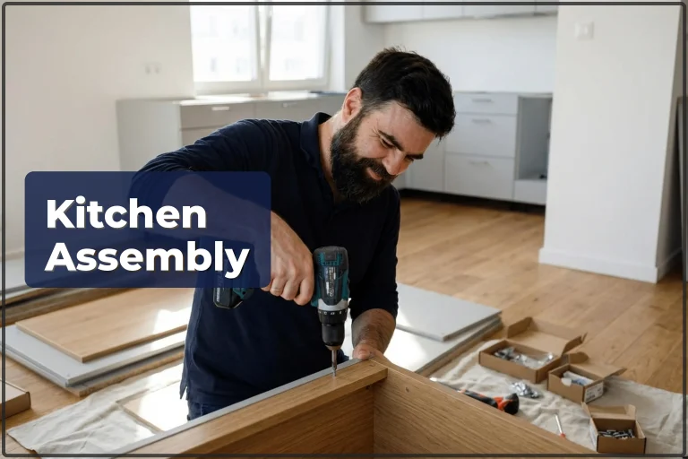 Kitchen Furniture Installation in Warsaw — Complete Kitchen Assembly