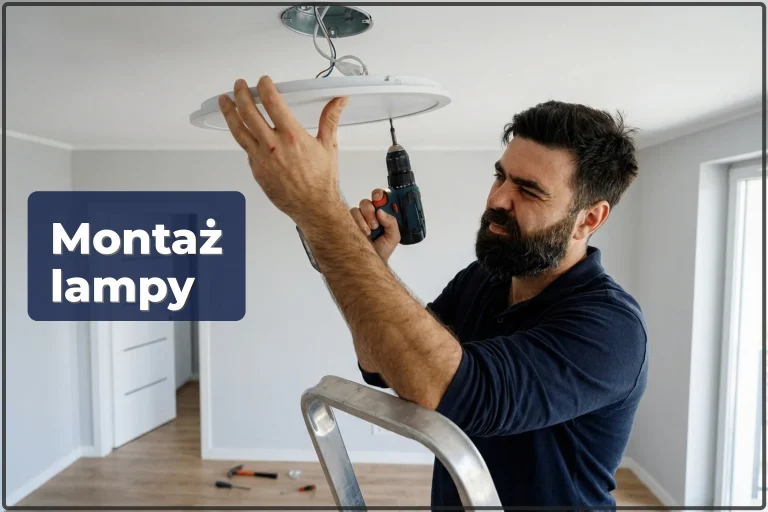 Montaż oświetlenia w Warszawie — żyrandole, lampy, spoty