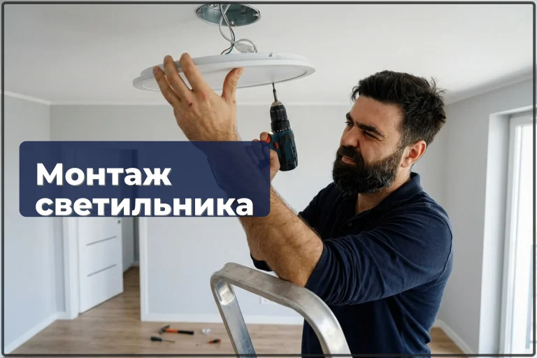 Монтаж освещения в Варшаве — люстры, светильники, споты