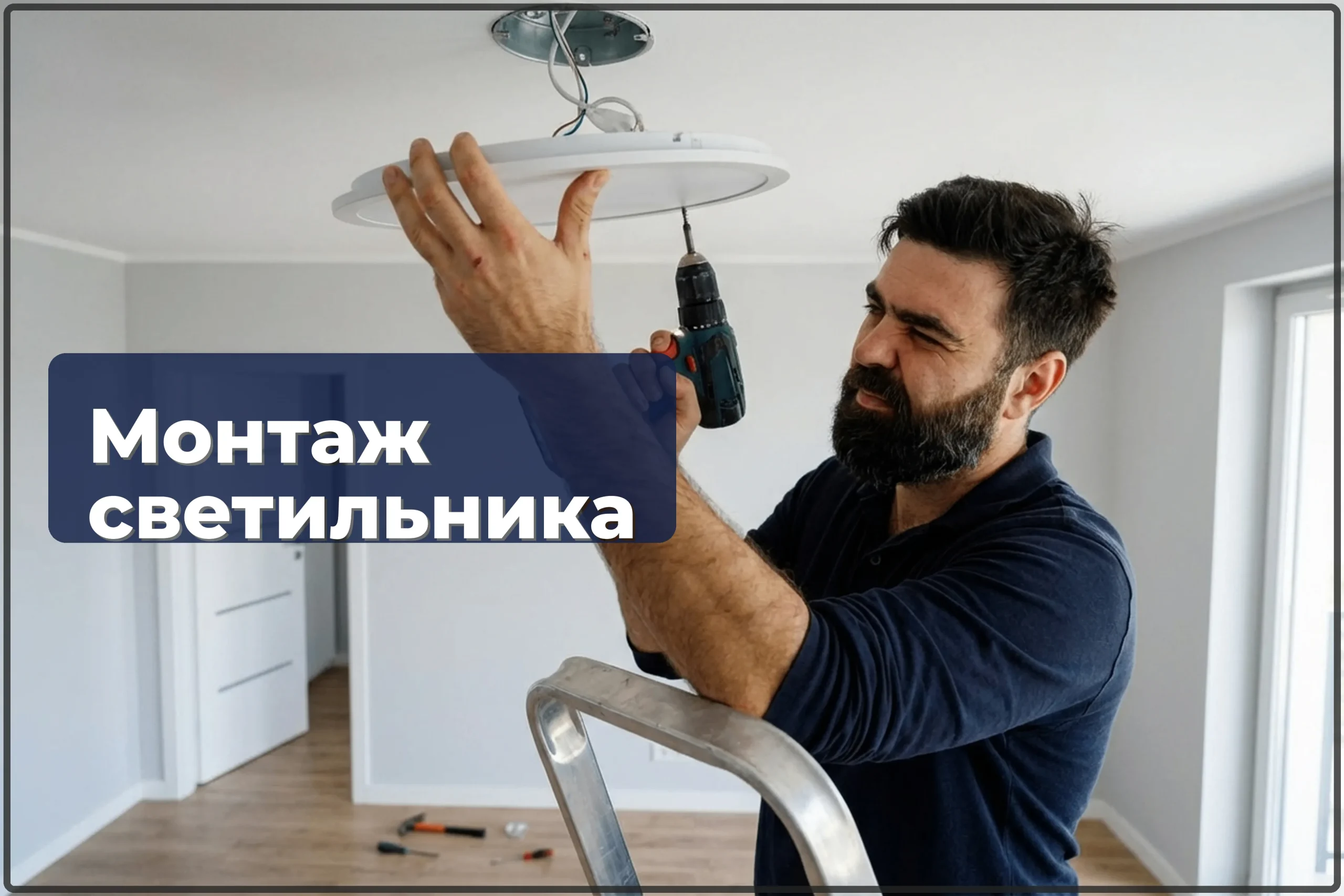 Монтаж освещения в Варшаве: люстры, светильники, споты