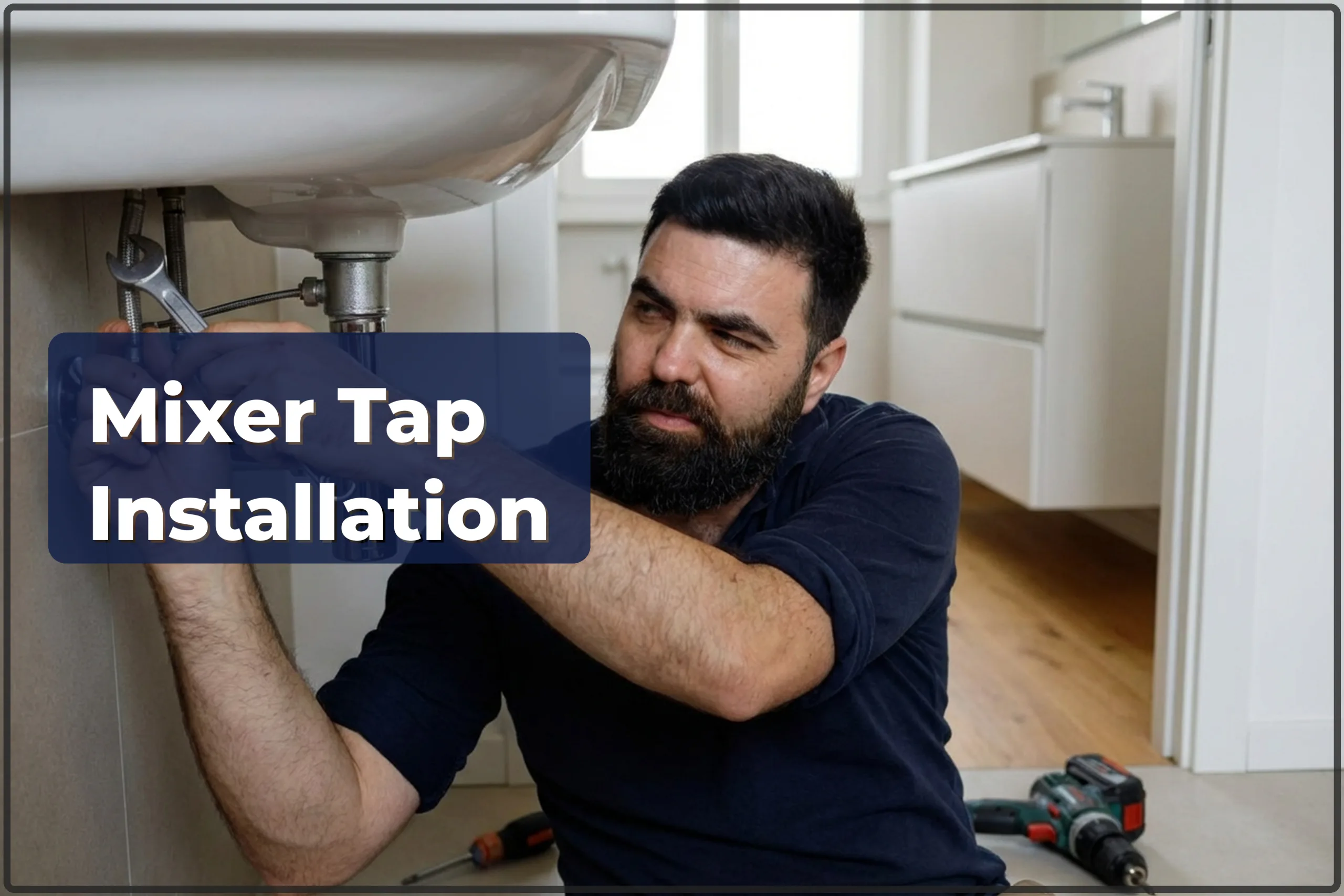 Basin Mixer Tap Installation in Warsaw — Leak-Free Connection — HandyMan24 Warsaw