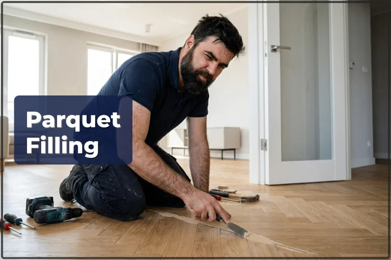 Parquet Gap Filling in Warsaw — Professional Wood Floor Putty