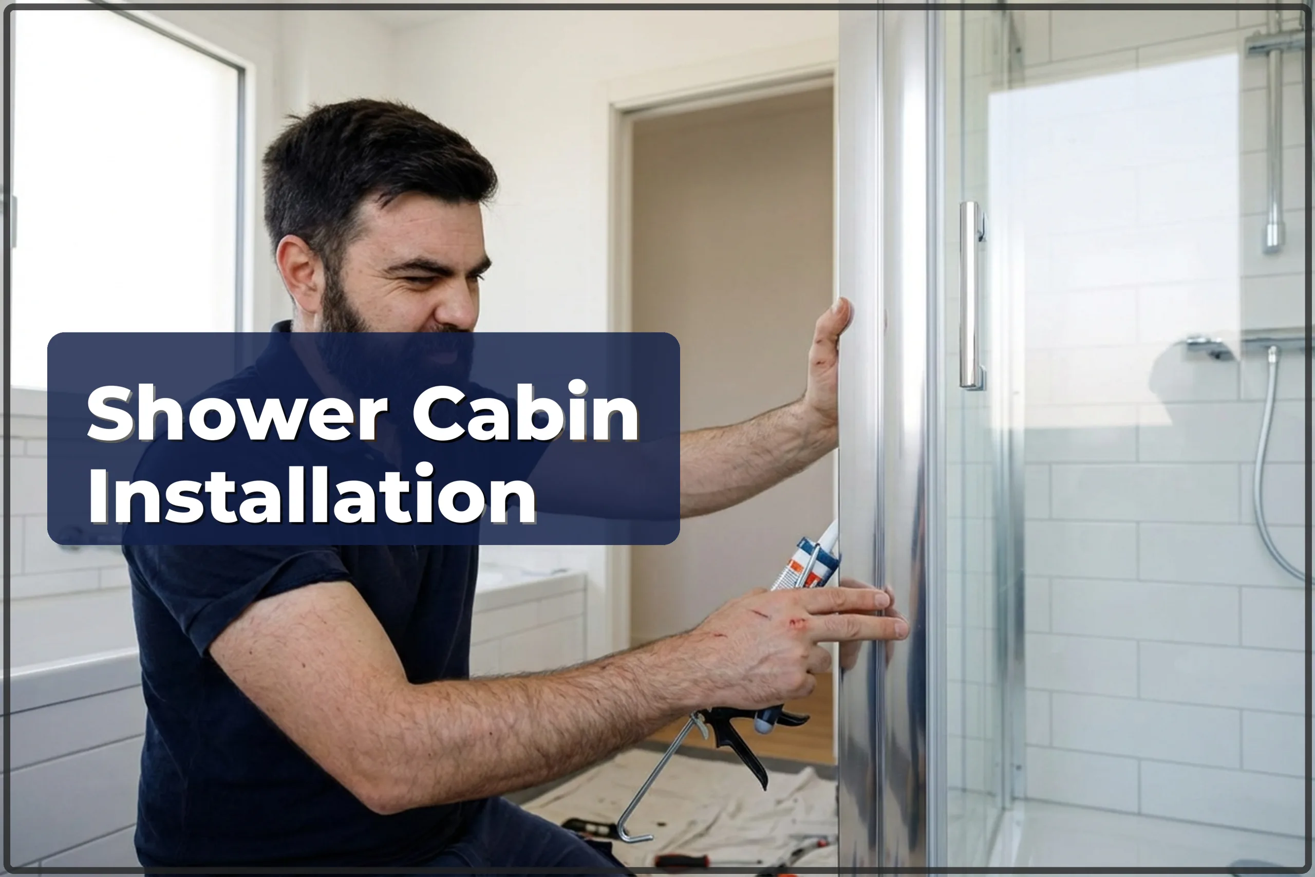 Shower Cabin Installation in Warsaw — Assembly and Plumbing Connection — HandyMan24 Warsaw