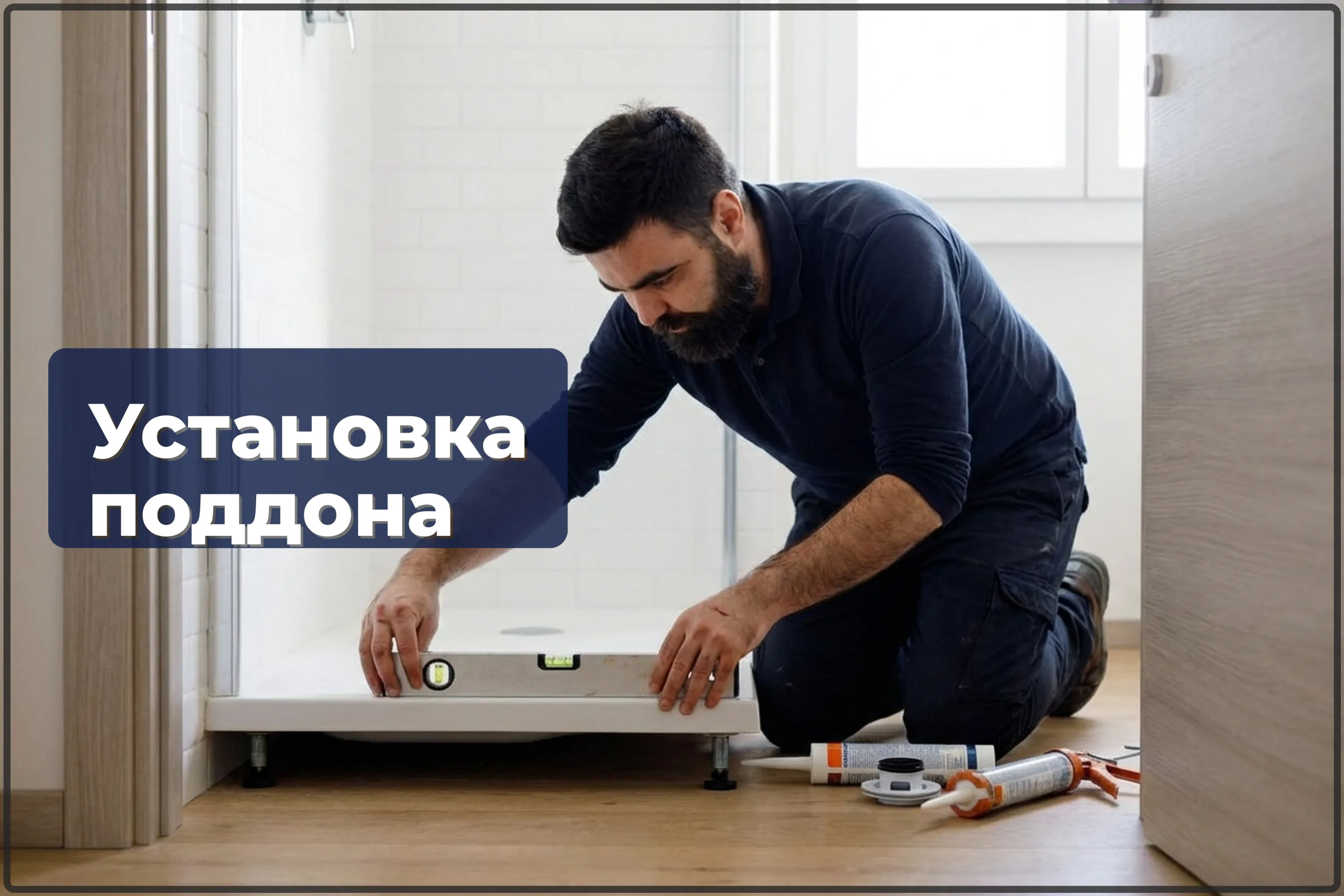 Установка душевого поддона в Варшаве — монтаж и подключение к канализации — HandyMan24 Варшава