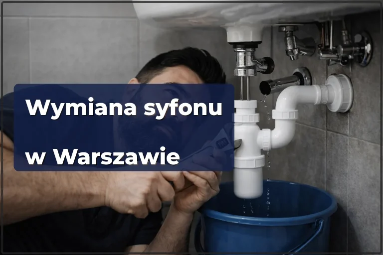 Wymiana syfonu w Warszawie — kiedy wymieniać i jak to wygląda