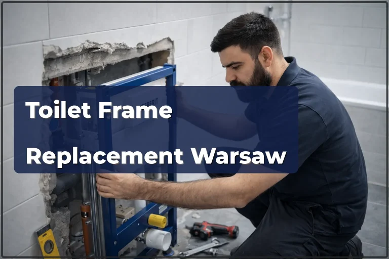 Toilet Frame Replacement in Warsaw — Old Frame Removal and New Installation