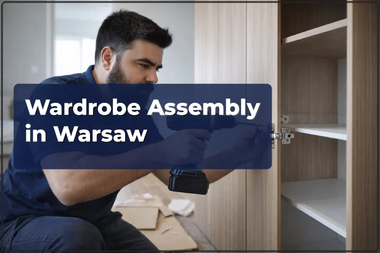 Freestanding Wardrobe Assembly in Warsaw — Professional, Neat, Done in One Visit