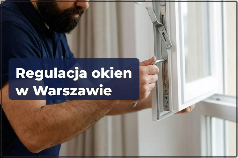 Regulacja okien w Warszawie — naprawa okuć i eliminacja przeciągów