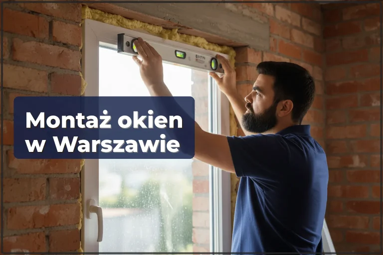 Montaż okien w Warszawie — wymiana i instalacja z gwarancją
