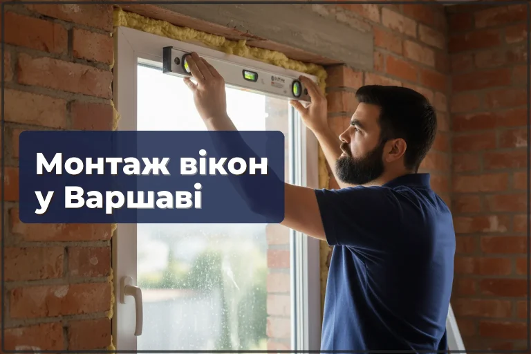 Монтаж вікон у Варшаві — заміна та встановлення з гарантією