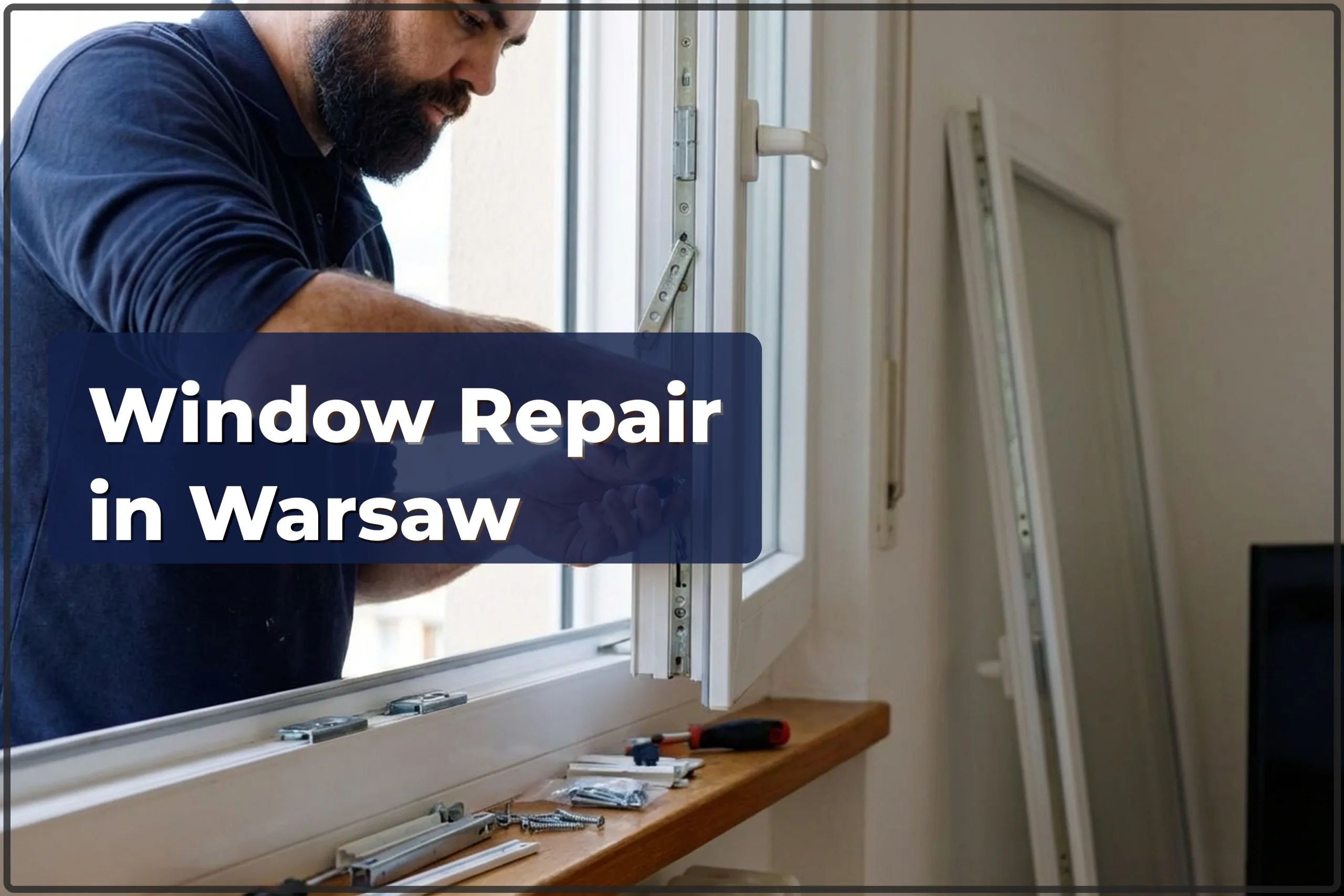 Window Repair in Warsaw — Hardware, Mechanism and Glass Unit Replacement — HandyMan24 Warsaw