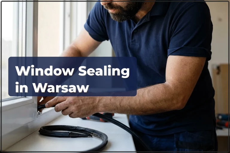 Window Sealing in Warsaw — Seal Replacement and Draught-Proofing