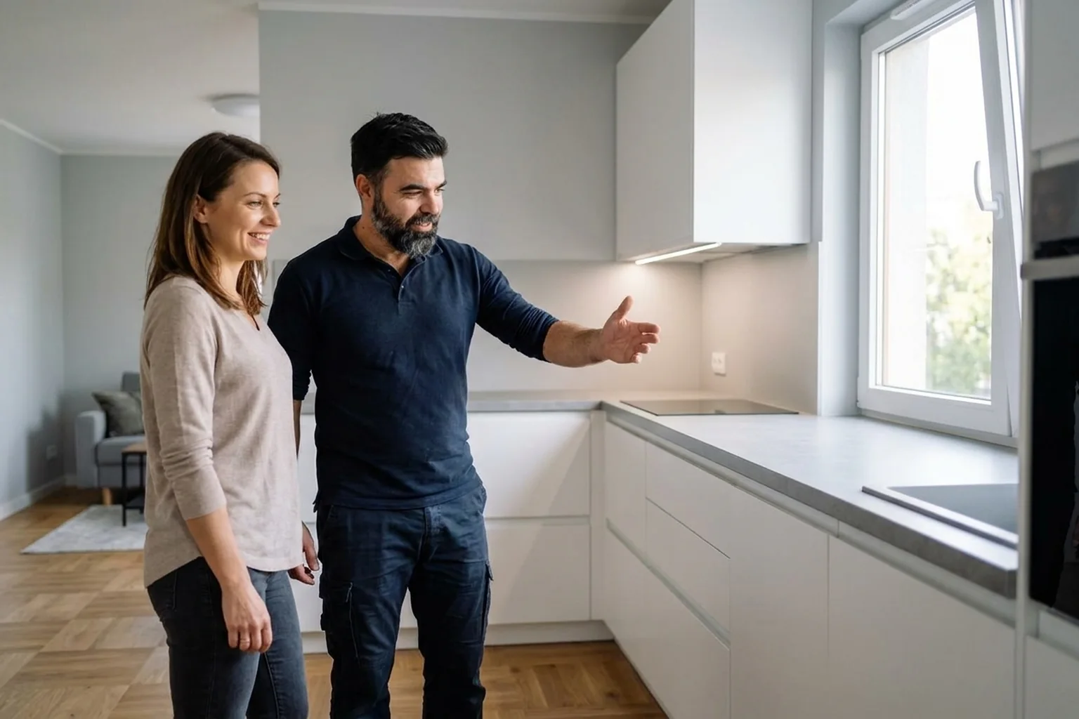 Уборка квартиры, гаража и подвала в Варшаве: мастер HandyMan24 за работой
