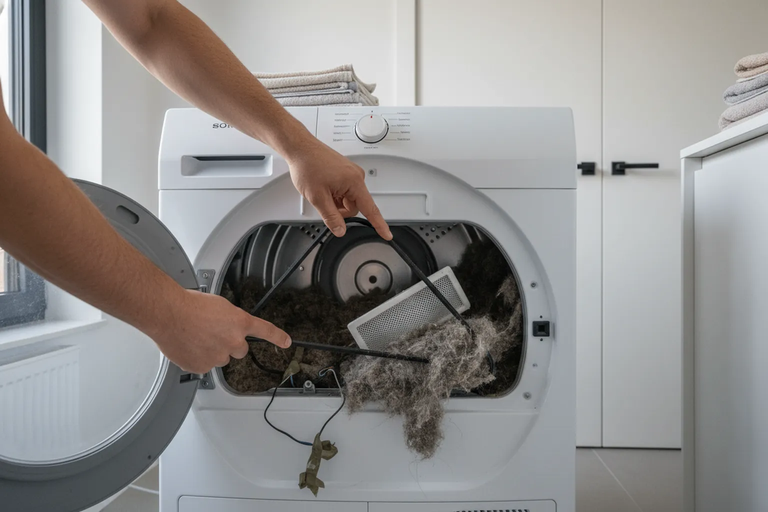 Tumble dryer repair in Warsaw: what to avoid