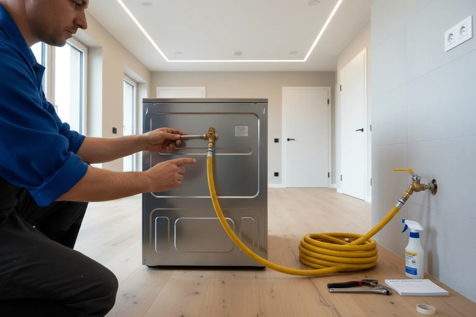 Gas Stove Connection in Warsaw: getting ready for the job