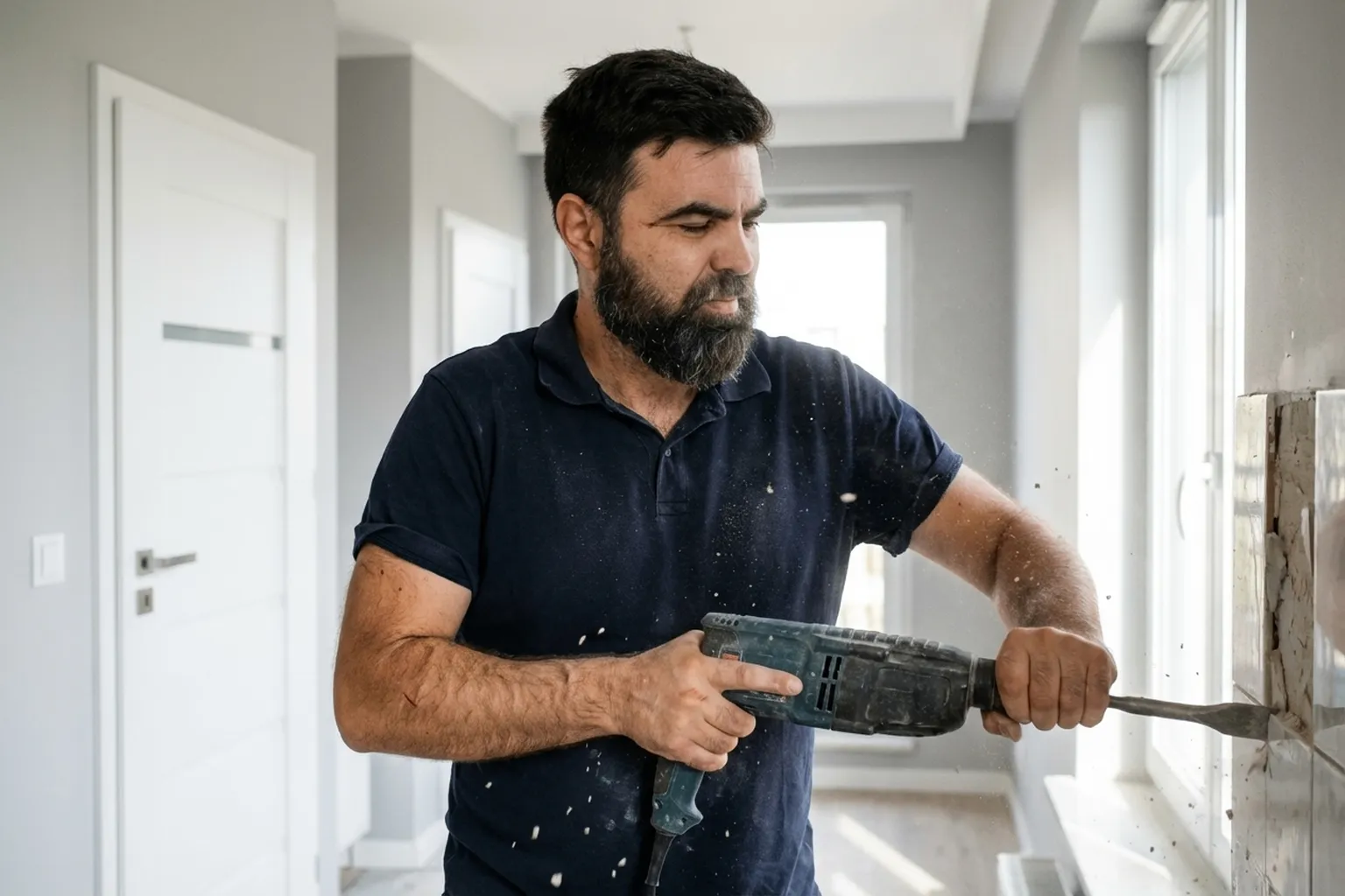 Old Tile Removal in Warsaw: the job step by step