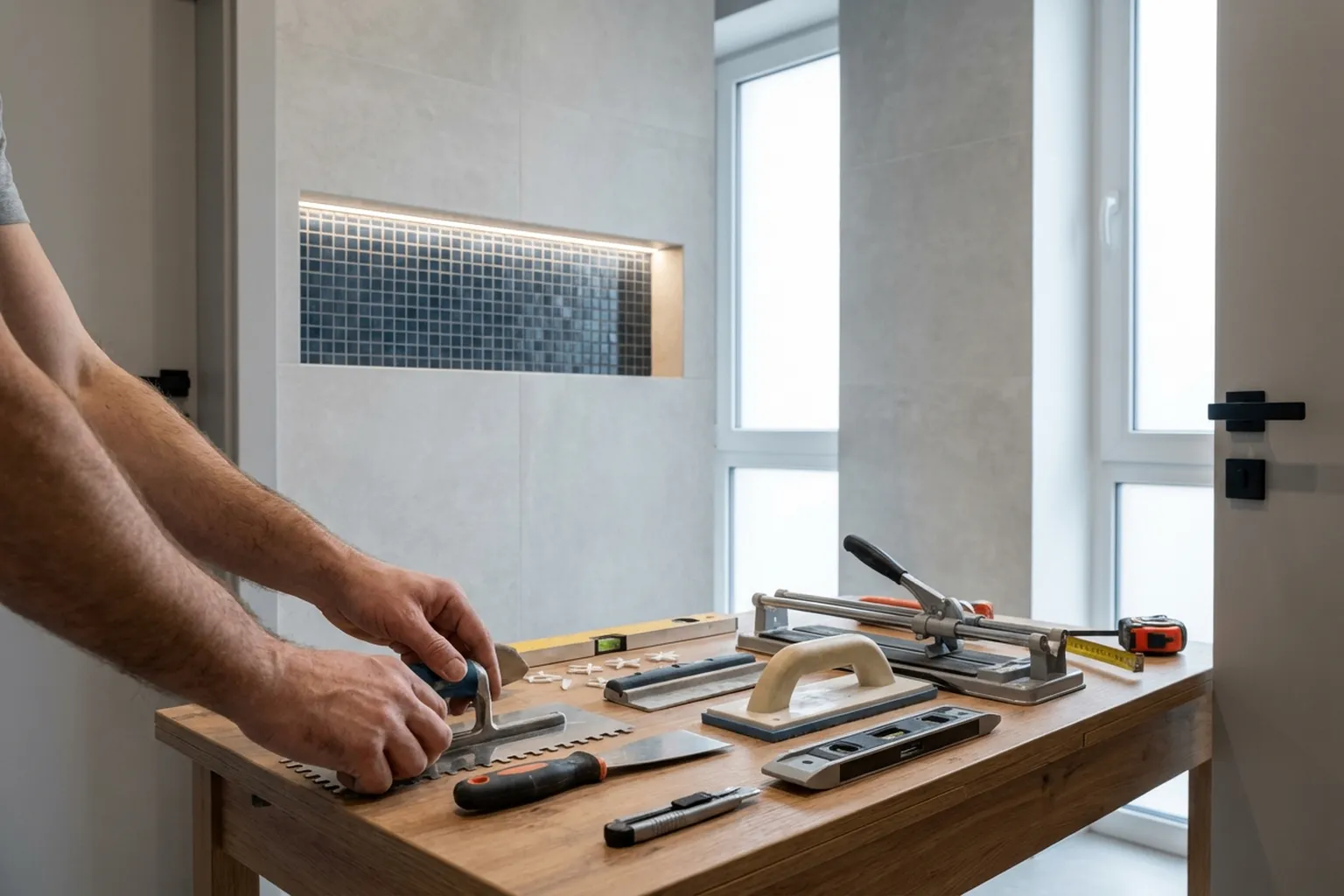 Tile Niches and Boxing in Warsaw: who does the job