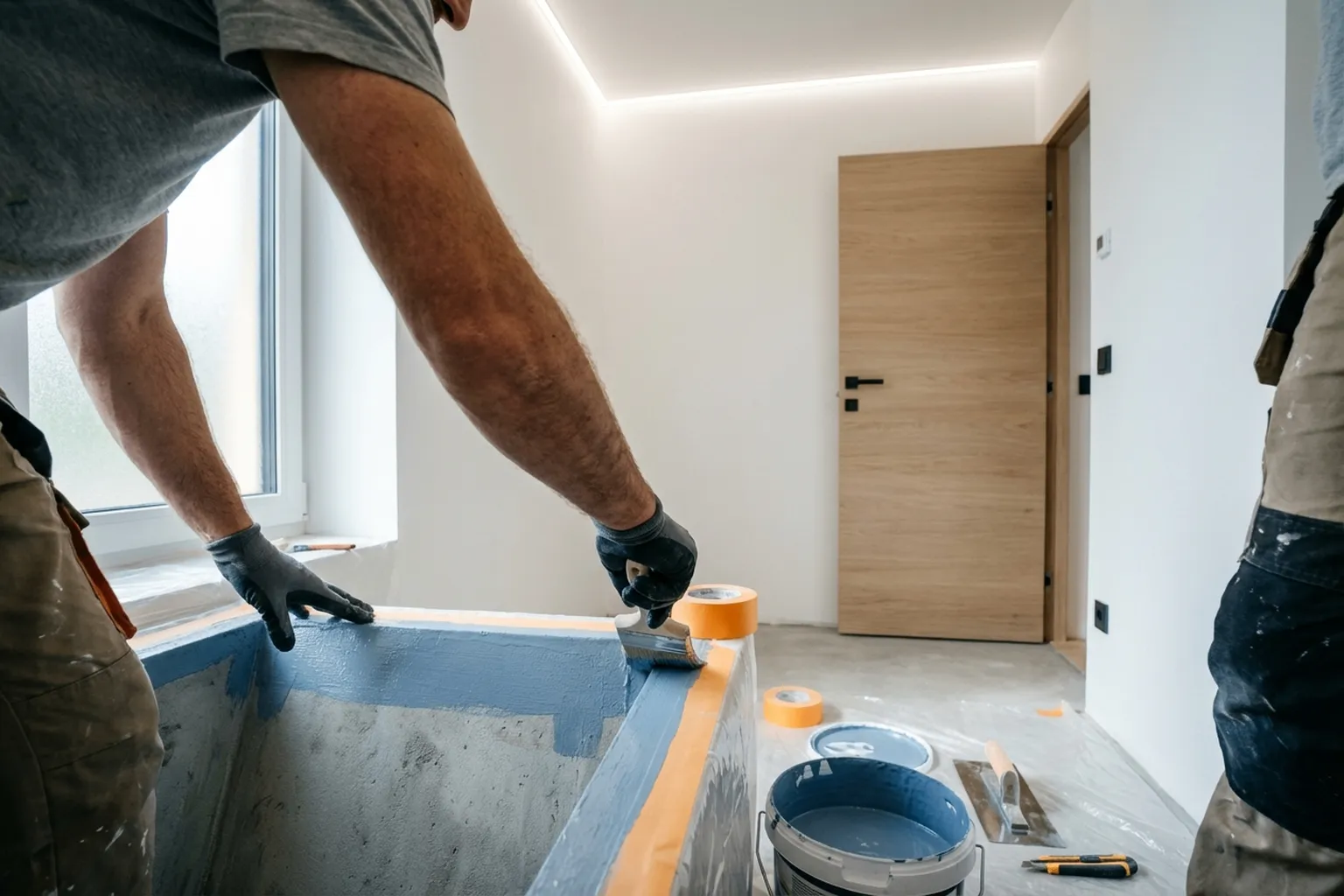 Hydroizolacja pod płytki w Warszawie, co przygotować wcześniej
