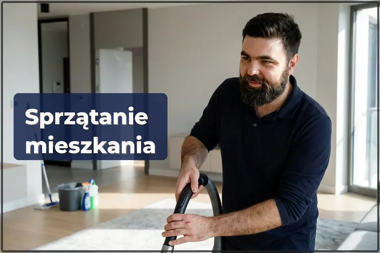 Sprzątanie mieszkania, garażu i piwnicy w Warszawie
