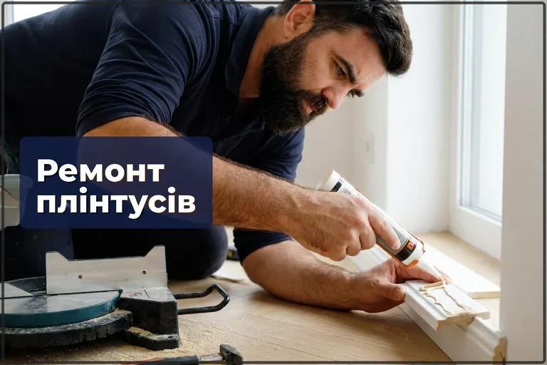 Ремонт плінтусів у Варшаві: заміна та відновлення пошкоджених ділянок
