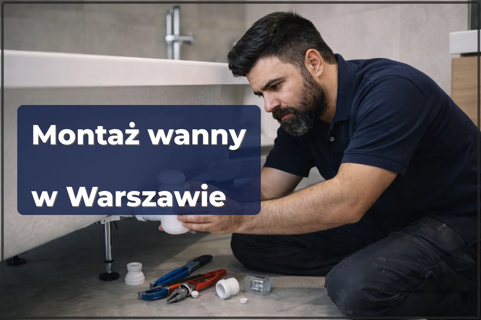 Montaż wanny w Warszawie: w nowej łazience lub po remoncie