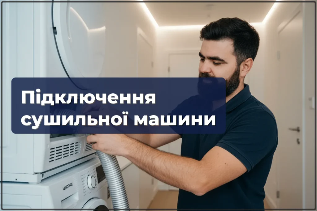 Підключення сушильної машини у Варшаві — HandyMan24 Варшава