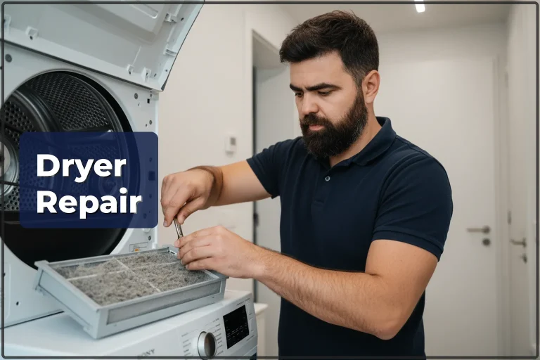 Tumble dryer repair in Warsaw — Bosch, Miele, Samsung