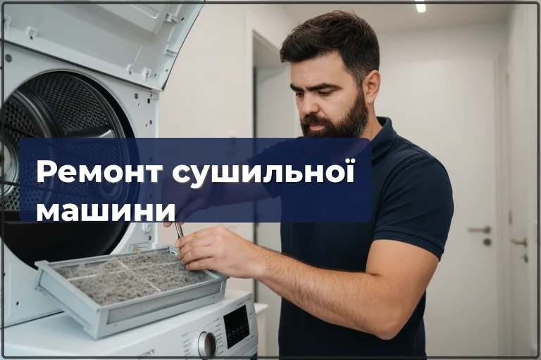 Ремонт сушильної машини у Варшаві — Bosch, Miele, Samsung