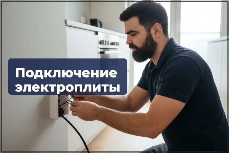 Подключение электрической плиты в Варшаве