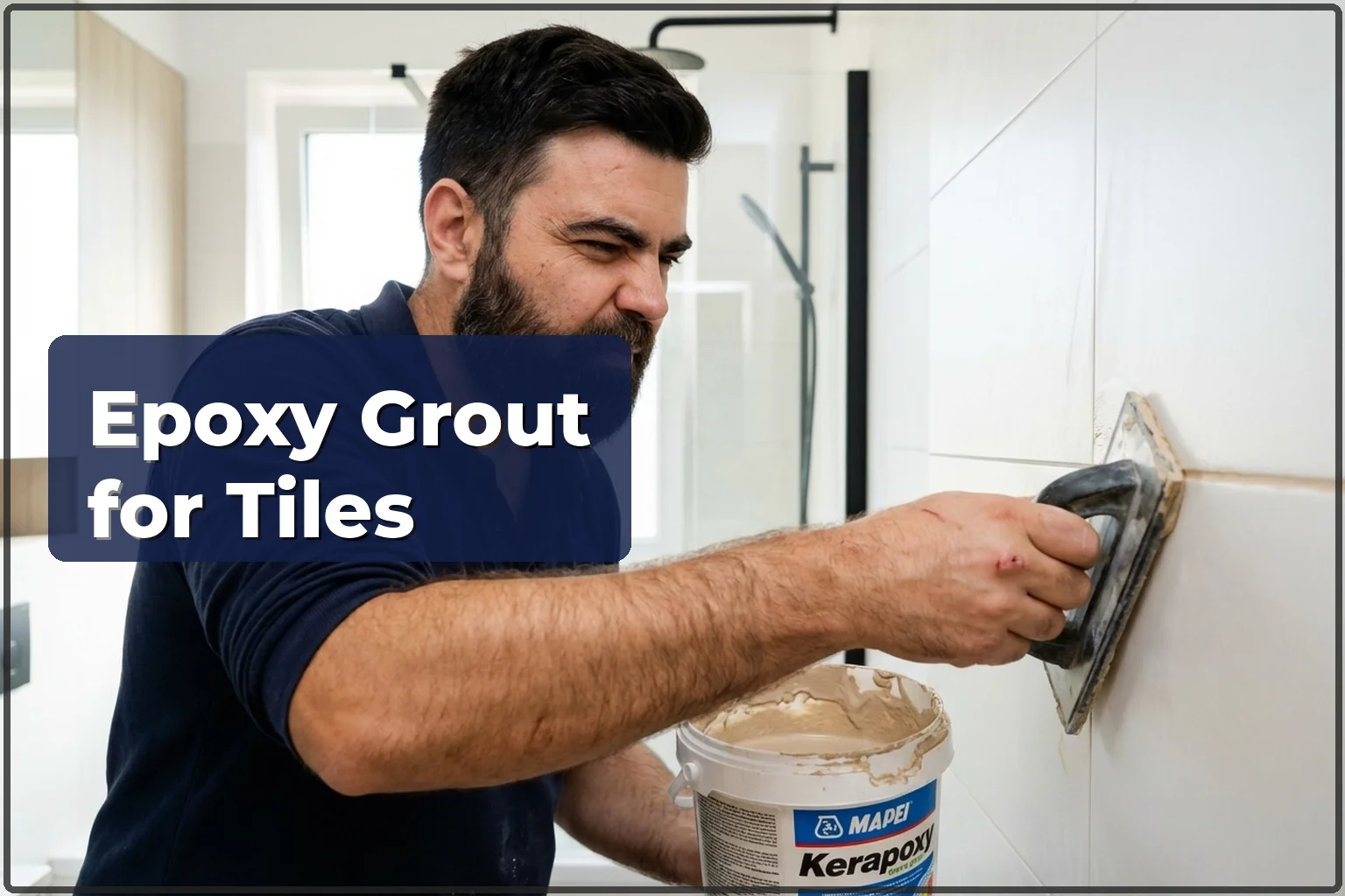 Epoxy grout for tiles in Warsaw: when you need it and how it goes on